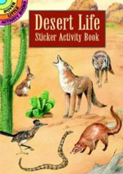 Desert Life Sticker Activity Book - Dover Little Activity Books