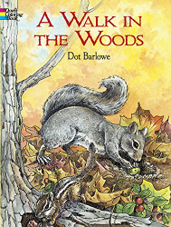 Walk in the Woods (Dover Nature Coloring Book)