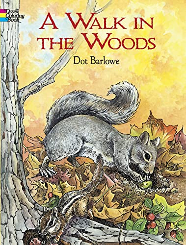 Walk in the Woods (Dover Nature Coloring Book)