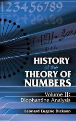 History of the Theory of Numbers Volume 2