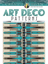 Creative Haven Art Deco Patterns Coloring Book - Creative Haven