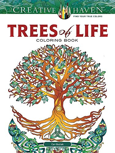 Creative Haven Trees of Life Coloring Book - Creative Haven Coloring
