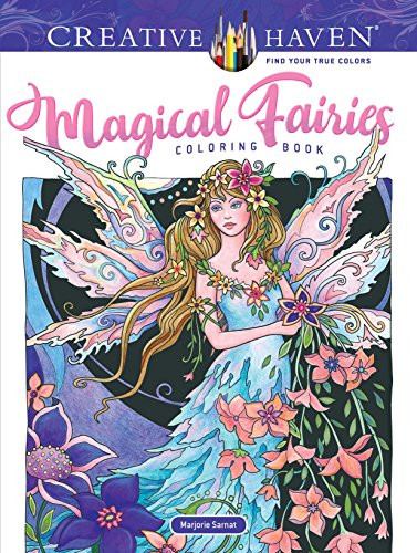 Adult Coloring Book Creative Haven Magical Fairies Coloring Book