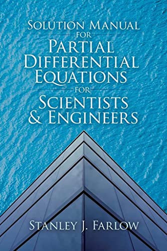Solution Manual for Partial Differential Equations for Scientists