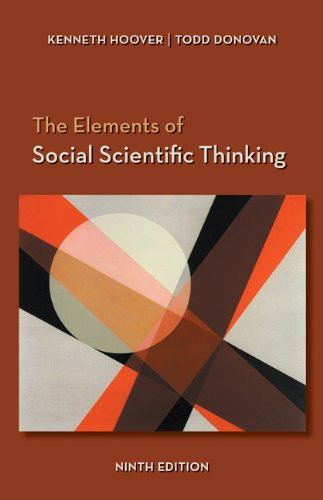 Elements of Social Scientific Thinking