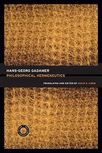 Philosophical Hermeneutics 30th Anniversary Edition