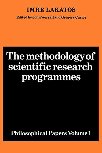 Methodology of Scientific Research Programmes Volume 1