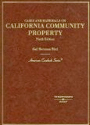 Cases And Materials On California Community Property