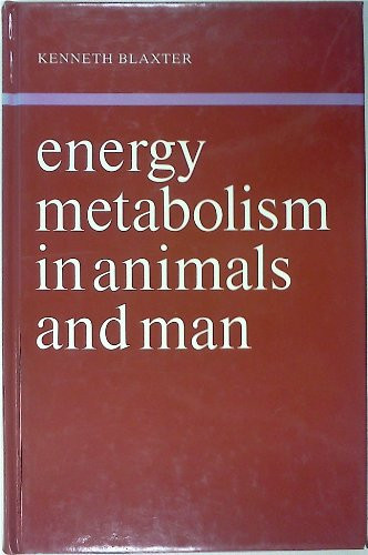 Energy Metabolism in Animals and Man