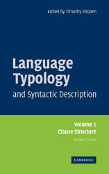 Language Typology and Syntactic Description Volume 1