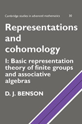 Representations and Cohomology Volume 1