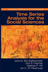 Time Series Analysis for the Social Sciences