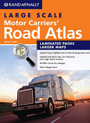 Rand McNally Large Scale Motor Carriers Road Atlas