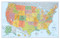 Rand McNally Signature Edition U.S. Wall Map - Laminated Rolled