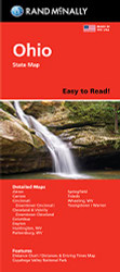 Rand McNally Easy To Read Folded Map: Ohio State Map