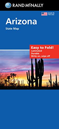 Rand McNally Easy To Fold: Arizona State Laminated Map