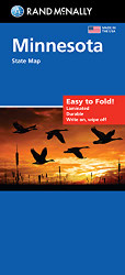 Rand McNally Easy To Fold: Minnesota State Laminated Map