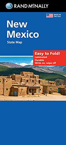 Rand McNally Easy To Fold: New Mexico State Laminated Map