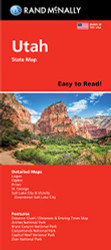 Rand McNally Easy To Read Folded Map: Utah State Map