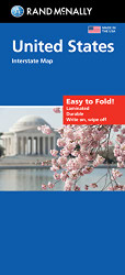 Rand McNally Easy To Fold: United States Laminated Map