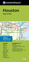 Rand McNally Folded Map: Houston Regional Map