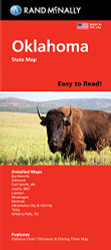 Rand McNally Easy To Read Folded Map: Oklahoma State Map