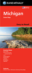 Rand McNally Easy To Read: Michigan State Map