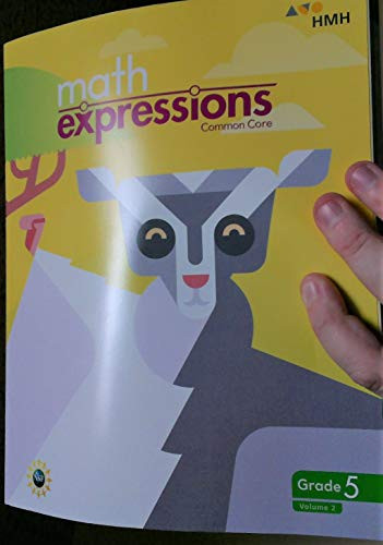 Math Expressions Common Core - Student Activity Book Grade 5 volume