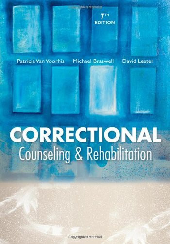 Correctional Counseling And Rehabilitation