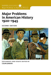 Major Problems in American History 1920-1945
