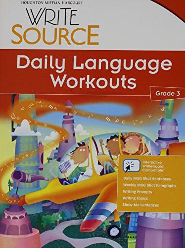 Write Source: Daily Language Workouts Grade 3