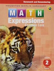 Homework & Remembering Volume 1 Grade 2 (Math Expressions)