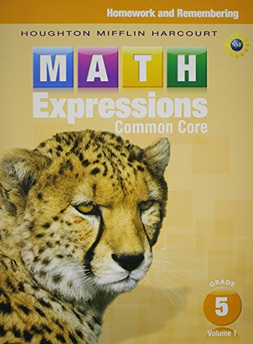 Homework & Remembering Volume 1 Grade 5 (Math Expressions)