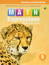 Homework & Remembering Volume 2 Grade 5 (Math Expressions)