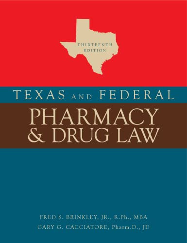 Texas and Federal Pharmacy & Drug Law