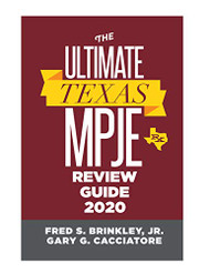 Ultimate Texas MPJE Review Guide 2020