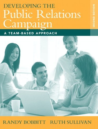 Developing The Public Relations Campaign