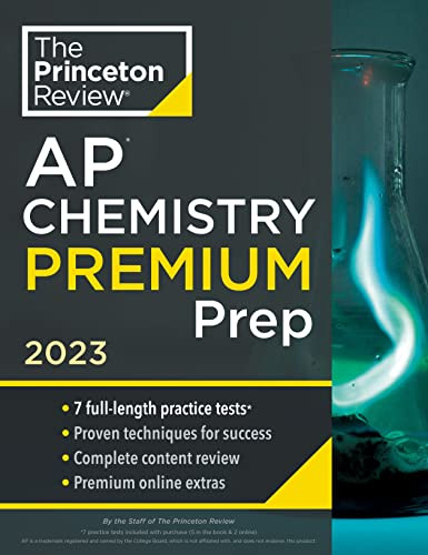 Princeton Review AP Chemistry Premium Prep 2023
