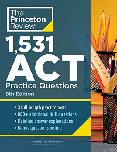 1 531 ACT Practice Questions