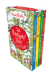 Enid Blyton The Magic Faraway Tree Collection 4 Books Box Set Pack - Up