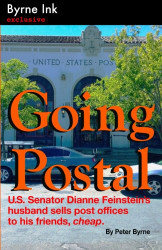 Going Postal: U.S. Senator Dianne Feinstein's husband sells post