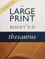Large Print Roget's II Thesaurus