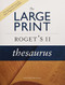 Large Print Roget's II Thesaurus
