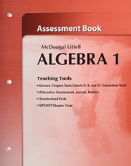 McDougal Littell Algebra 1: Assessment Book - Holt McDougal Larson