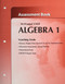 McDougal Littell Algebra 1: Assessment Book - Holt McDougal Larson