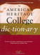 American Heritage College Dictionary