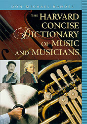 Harvard Concise Dictionary of Music and Musicians