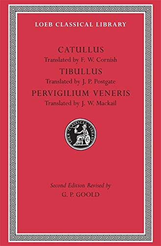 Catullus Tibullus Pervigilium Veneris