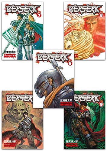 Berserk Volume 6-10 Collection 5 Books Set by Dark Horse Comics