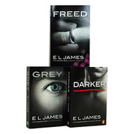 Fifty Shades as Told by Christian Trilogy Grey Darker Freed 3 Books